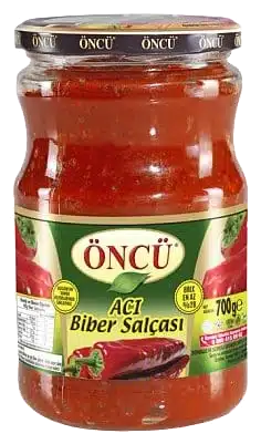 Öncü Acı Biber Salçası (tray 12 st)
