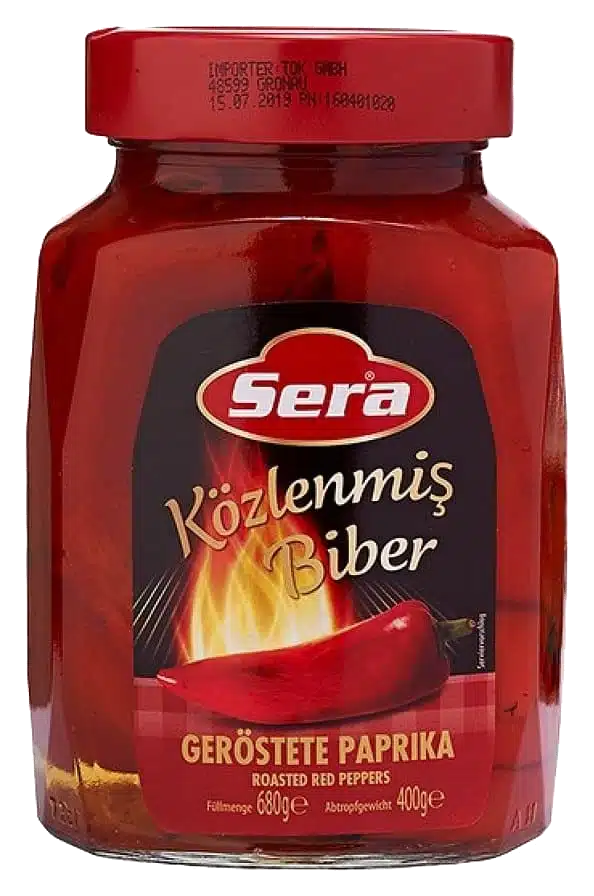 Sera Közlenmiş Biber 680gr (tray 12 st)